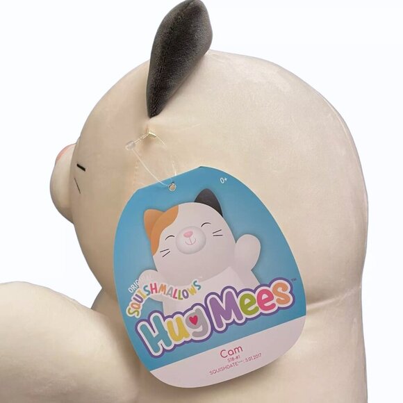 NWT Squishmallows Cam Cameron Calico Cat 18" Hug Mees - Picture 3 of 3